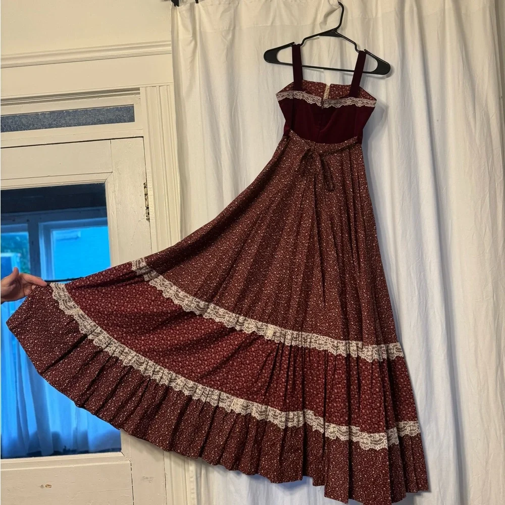 Vintage Gunne Sax Dress Size 7 - Picture 6 of 6